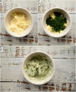 How to make garlic butter - 3 step by step photos