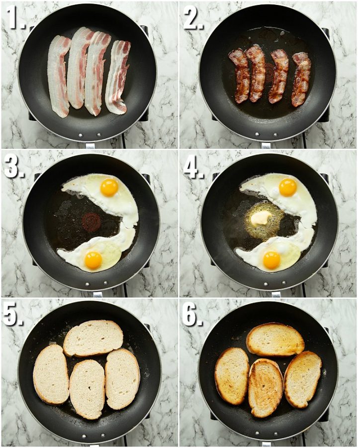 how to fry an egg for breakfast sandwich