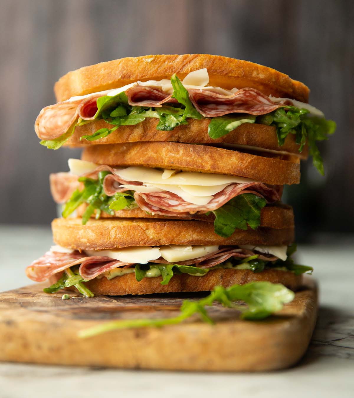 Simply Delicious Salami Sandwiches | Something About Sandwiches